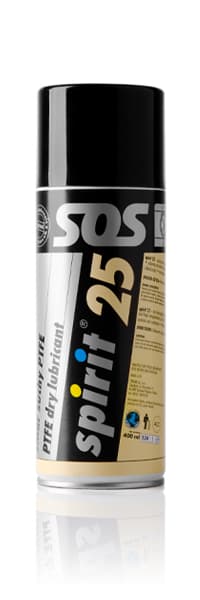 Spirit 25 - spray 400 ml smar suchy na bazie PTFE