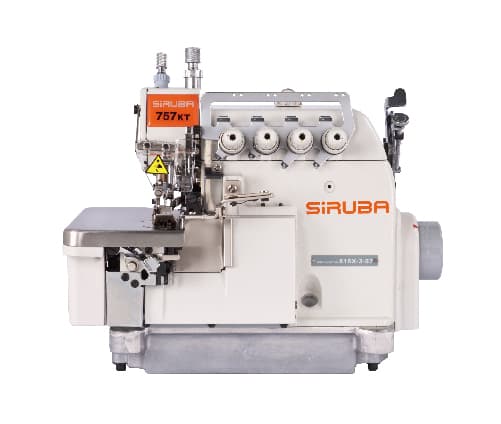 Owerlok 5-nitkowy SIRUBA 757KT-516X3-56/CT/DKKU +  Templex
