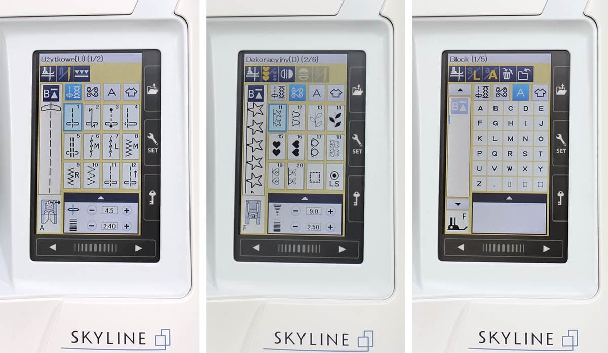 Maszyna do szycia JANOME Skyline S7