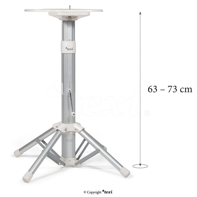Podstawa do prasowalnic apollo, regulowana wysokość 63-73cm, Texi AP 02