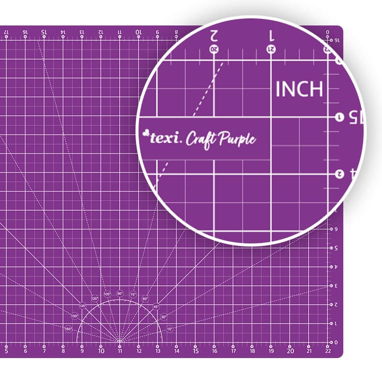 Mata Texi Craft Purple 60x45cm