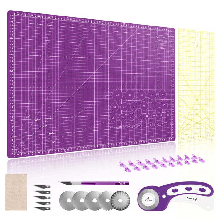 Mata Texi Craft Purple 60x45cm