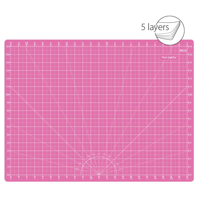 Mata Texi Craft Pink 60x45cm