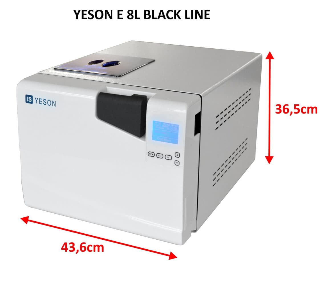 Autoklaw Yeson E8L Black LCD