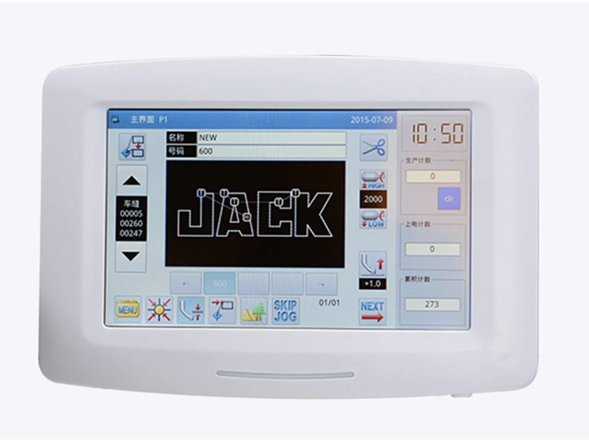 Jack JK-T6040 maszyna do odszywania wzoru w polu szycia 600x370mm (lekkie/średnie)