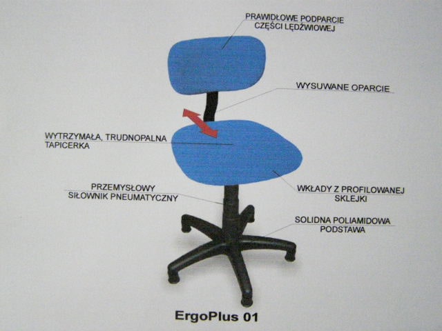 ErgoPlus 01 Krzesło - widok 2