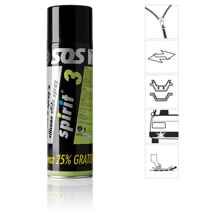 SPIRIT 3 silikon w spray'u