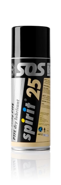 Spirit 25 - spray 400 ml smar suchy na bazie PTFE