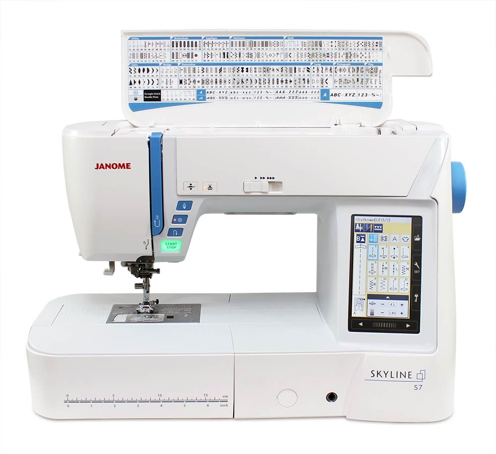 Maszyna do szycia JANOME Skyline S7 - widok 2