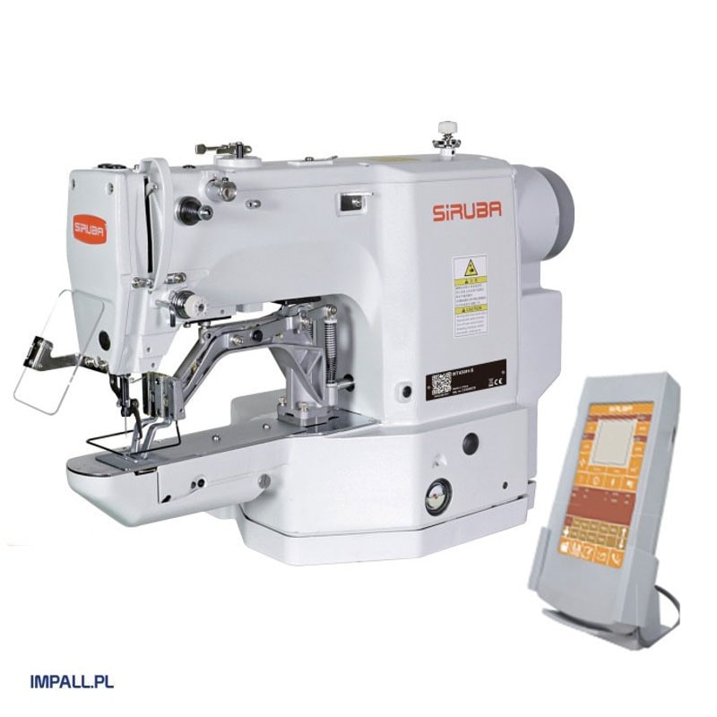 SIRUBA BT-530Q ryglówka i guzikarka 2 w 1