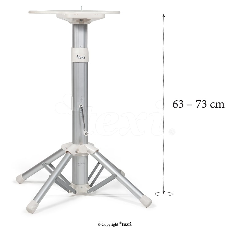 Podstawa do prasowalnic apollo, regulowana wysokość 63-73cm, Texi AP 02