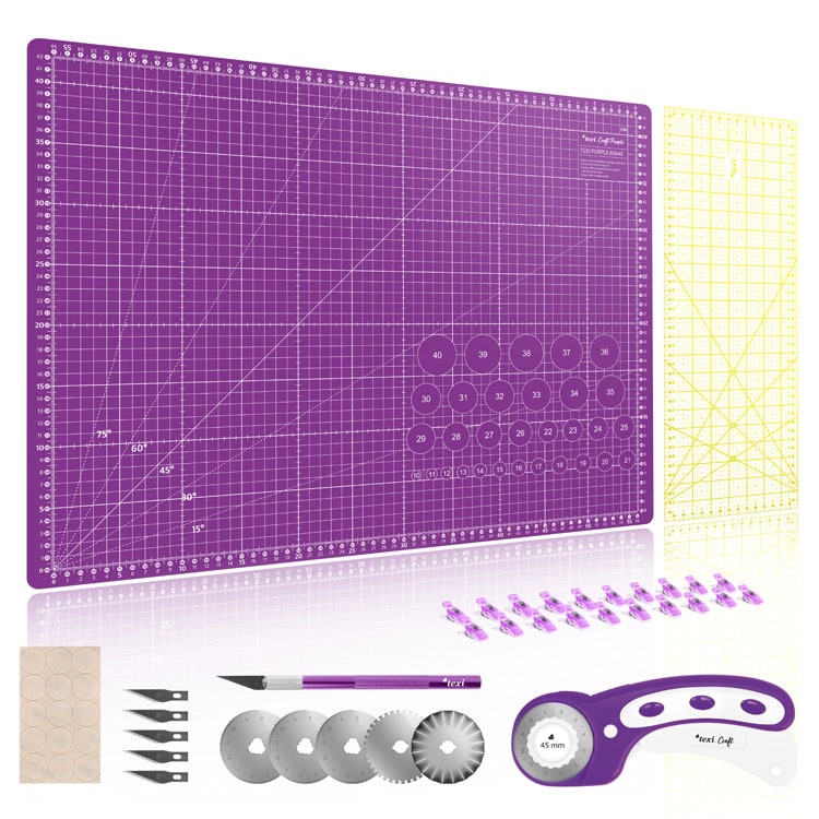 Mata Texi Craft Purple 60x45cm
