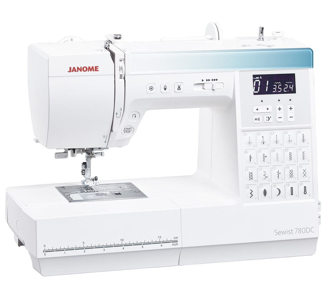 Janome 780DC - widok 2