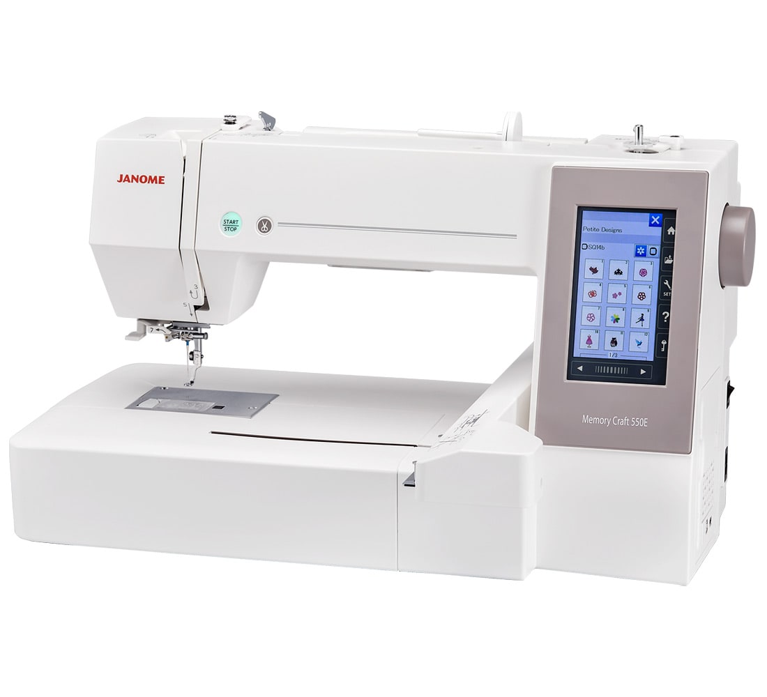 Janome MC550E - widok 2