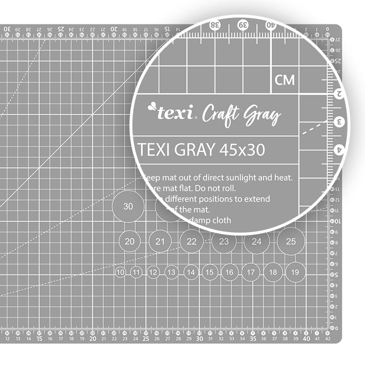 Texi Craft Grey 45x30 zestaw - widok 2