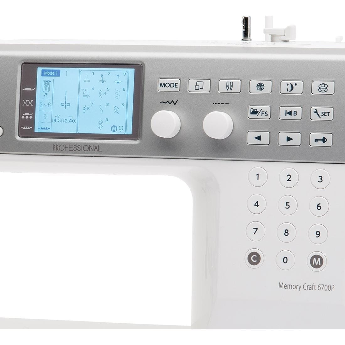 Janome MC6700P - widok 2