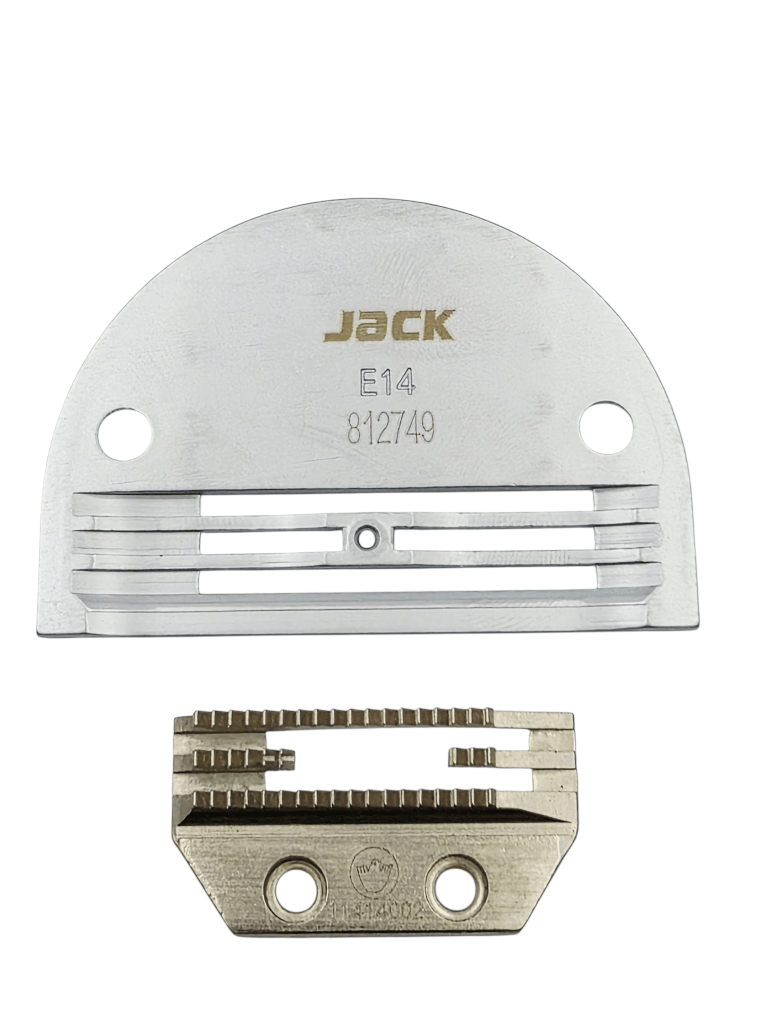 812749 + 11414002 płytka z ząbkami JACK (E14)