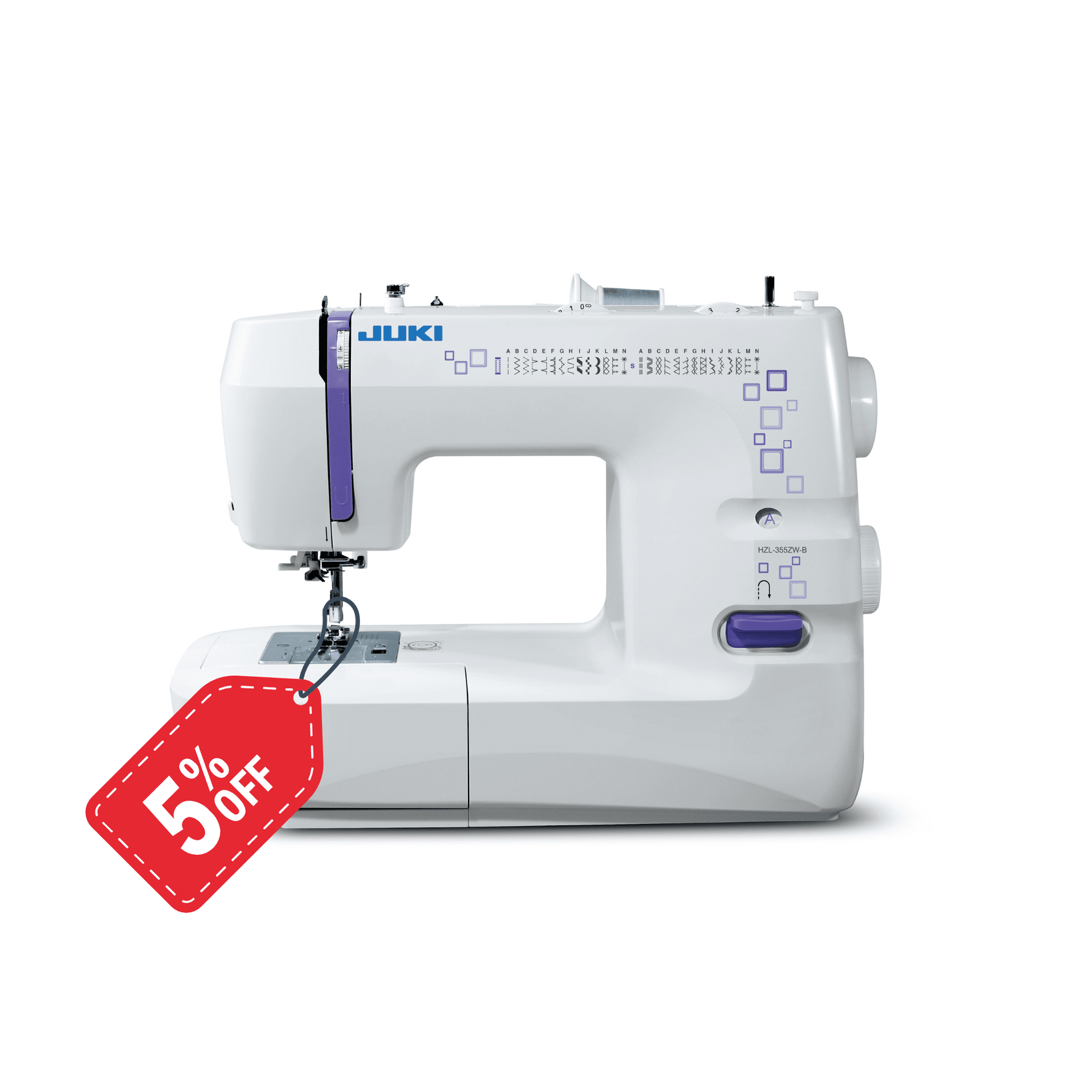 Maszyna domowa JUKI HZL-355 ZW-B