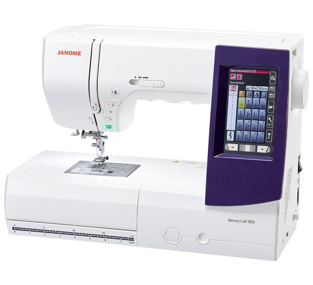 Janome MC9850 maszyno hafciarka - widok 2